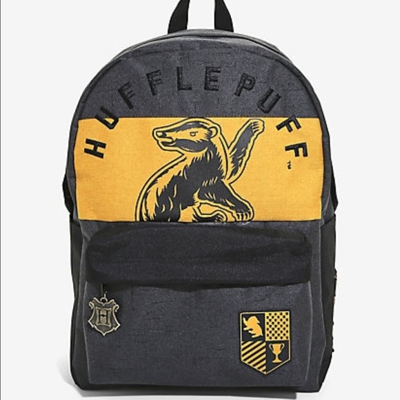 harry potter hufflepuff backpack